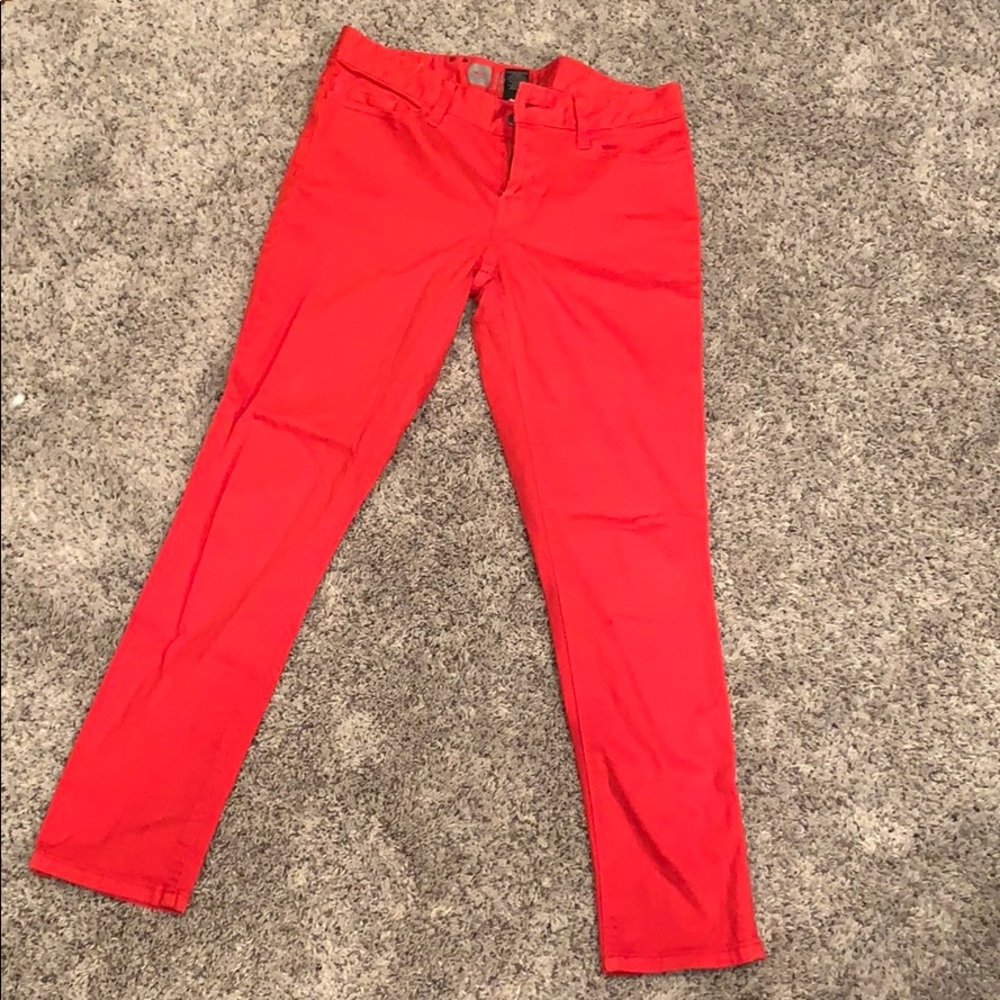 Red Skinny jeans